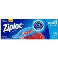 Ziploc Freezer Bag- Gallon size-28 ct by Ziploc